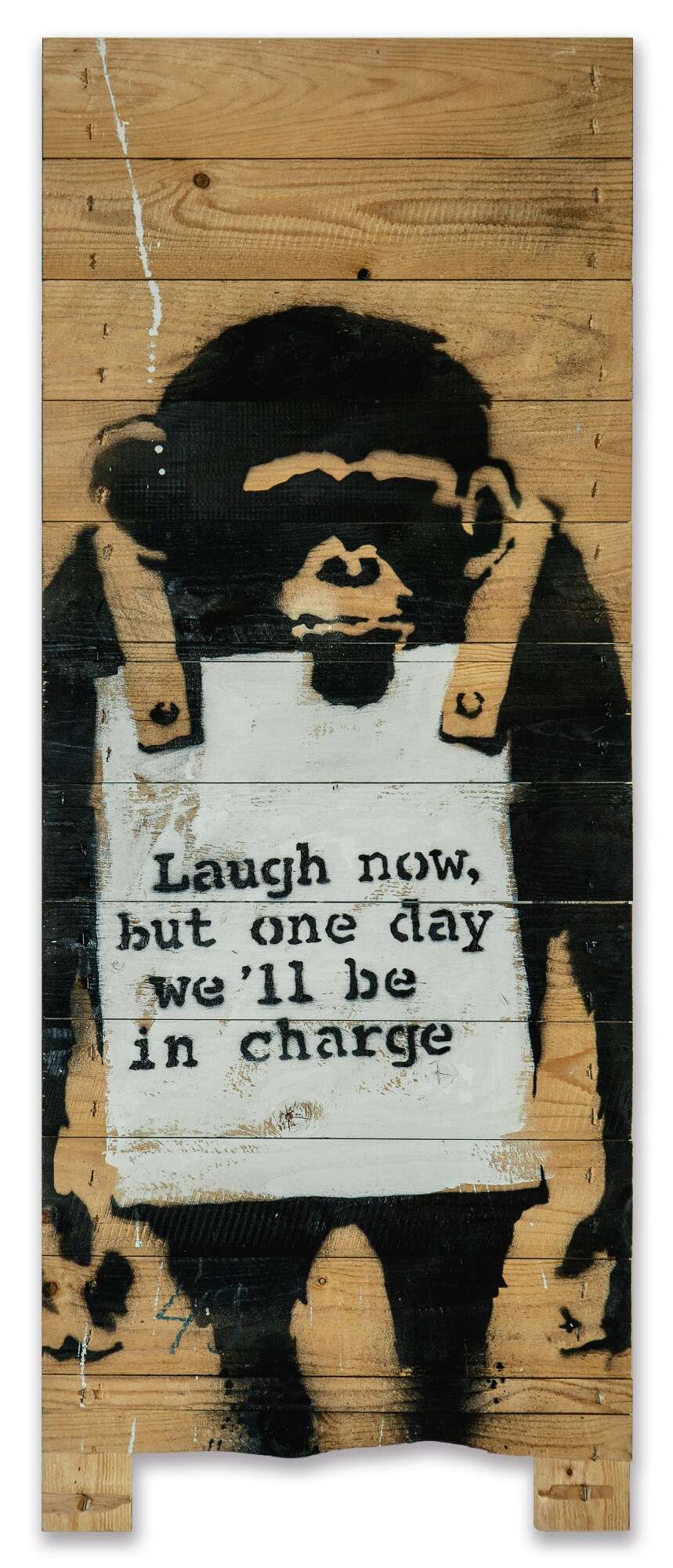 Laugh Now - Banksy