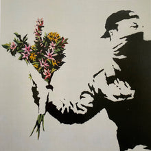 Load image into Gallery viewer, Love is in the Air - Banksy
